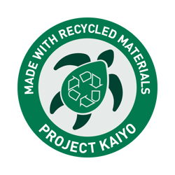 Made with recycled materials Made with recycled materials