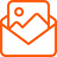 Send artwork files icon Send artwork files icon